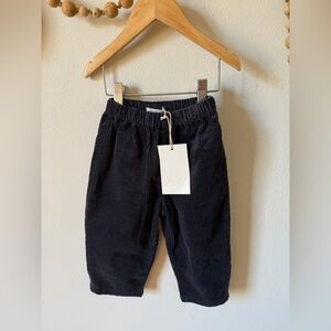 Zara navy corduroy trousers 12-18months NWT